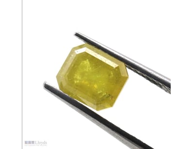 1.57CT NATURAL FANCY YELLOW DIAMOND     

Emerald ...