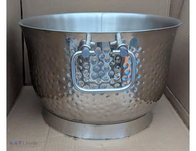 Stainless steel hammered Champagne wine Ice bucket...