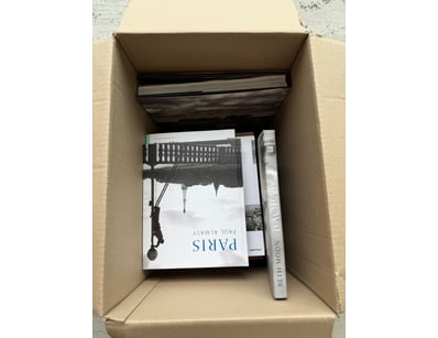 Exceptional collection of photography books and ex...