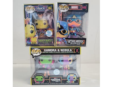 FUNKO POP COLLECTIBLE FIGURES BUNDLE - DISNEY, MAR...