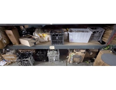 Bulk lot fairy lights/led  electrical components. ...