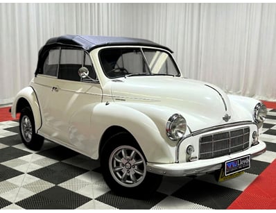 <b>1960 Morris Minor Sedan - White - 5,537 Miles -...