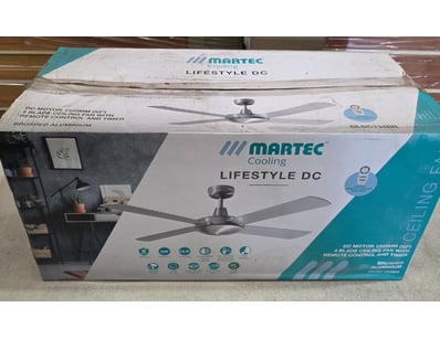 RRP $336.38 Martec lifestyle dc motor 4 blade ceil...