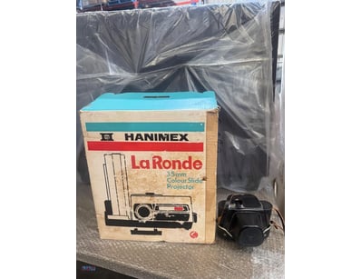 Vintage Hanimex La Ronde 35mm colour slide project...