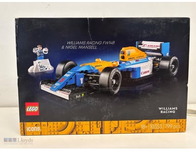 LEGO ICONS WILLIAMS RACING FW14B FORMULA 1 RACE CA...