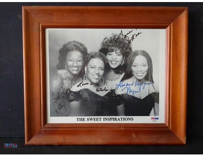 AUTOGRAPHED PHOTOGRAPH OF ESTELLE BROWN, KELLY JON...