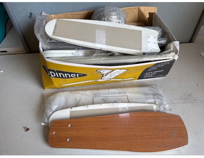 Assorted Ceiling Fan Blades and more

SOLD AS LOT...