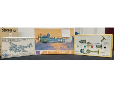 VINTAGE AIRCRAFT MODEL KIT COLLECTION - DAP BEAUFR...