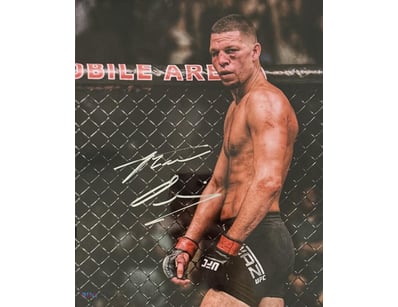 NATE DIAZ SIGNED UFC PHOTO

Nate Diaz Personally S...