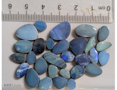 50 CARATS AUSTRALIAN OPAL DOUBLET GEMSTONES

50 Ca...