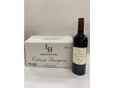 6 BOTTLES OF LEVANTINE HILL CABERNET SAUVIGNON. 75...