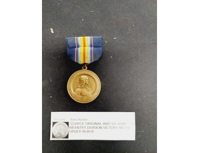 SCARCE ORIGINAL WWI US ARMY 28TH INFANTRY DIVISION...