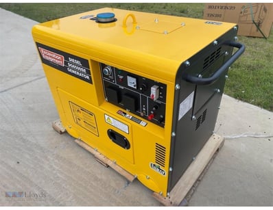 Unused 6kW Silenced Diesel Engine Generator, Model...