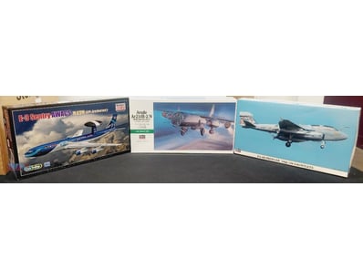 VINTAGE AIRCRAFT MODEL KIT COLLECTION - E-3 SENTRY...
