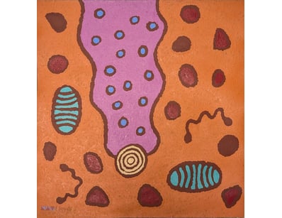 ANDREA GILES

Acrylic On Canvas

Title: Tjurlirli ...