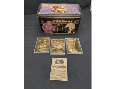 STAR WARS THE EMPIRE STRIKES BACK METALLIC IMPRESS...