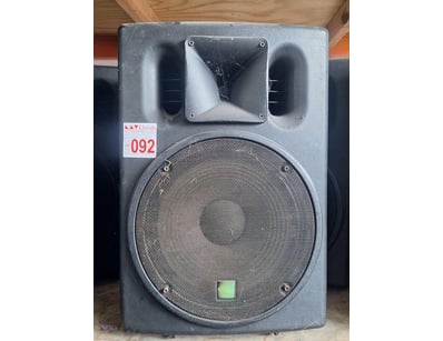 Speakers, Ampro, XR15P, 15 inch, With Horn, 1 x Pa...