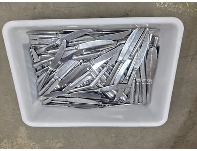 Dinner Knives, Stainless, Quantity To Tub

Sold ...
