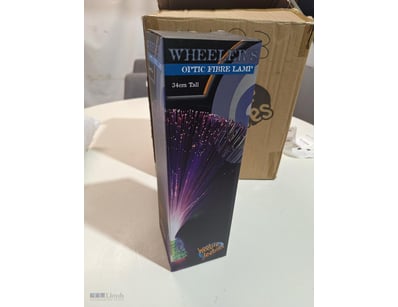 5 x Wheelers Optic Fibre Lamp, 34cm Tall, NEW in B...
