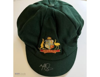 MITCHELL STARC SIGNED REPLICA AUSTRALIA TEST CAP

...