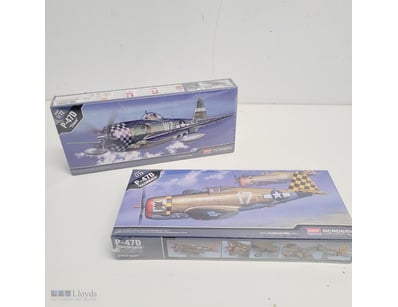ACADEMY PLASTIC MODEL KIT - P-47D THUNDERBOLT FIGH...