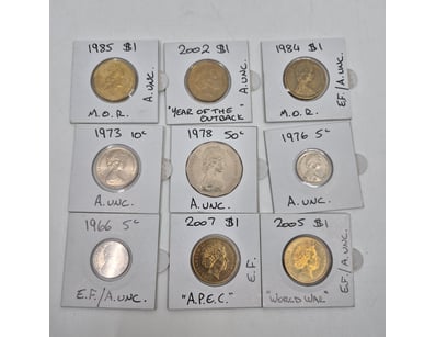 UNRESERVED Banknotes & Coins (A992) - Lot 2501