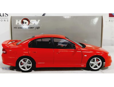 1:18 SCALE DIECAST MODEL OF A STING RED HOLDEN HSV...