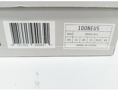 IDONEUS brand white athletic sneakers, SKU IDS01SI...