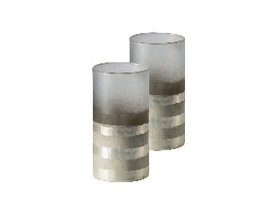 RRP: $145, Poll Candle Holder Champagne (2pk) 105x...