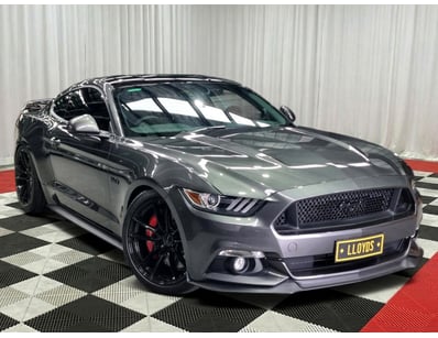 <b>2017 Ford Mustang GT Coupe - Grey - 5,058km - 5...