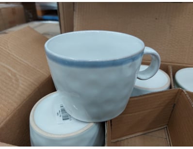 BOX LOT-QTY x 18 Nova Webb ceramic mug set featuri...
