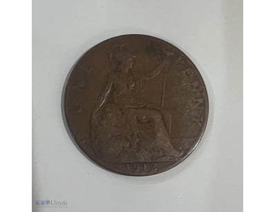 1912 UNITED KINGDOM PENNY SCARCE  



294199+13