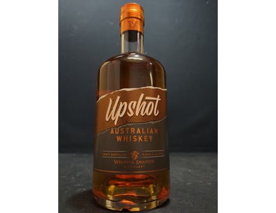 Upshot Australian Whiskey single barrel expression...