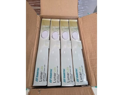 RRP $783.98 BULK LOT - QTY x4 Martec Lunar LED Oys...
