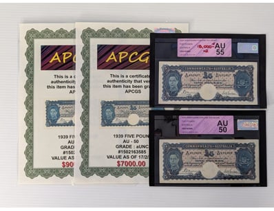 UNRESERVED Banknotes & Coins (A996) - Lot 1159