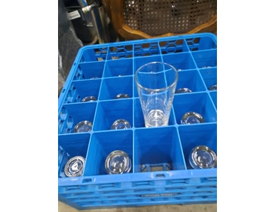 Bar glasses, 20 glasses.

SOLD AS LOT.

