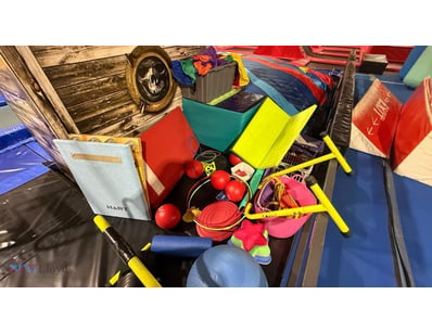 <b>Assorted Gymnastics and Activity Equipment</b><...