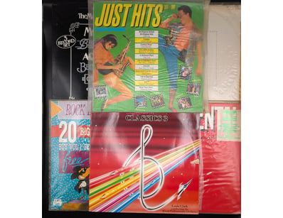 VINTAGE VINYL RECORD COLLECTION - 1970S-1990S POP,...