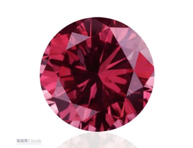 0.07CT AUSTRALIAN PINK ARGYLE DIAMOND - PURPLISH R...