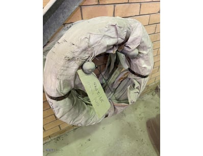 Unused Coil of galvanised steel wire, Grade 316, S...