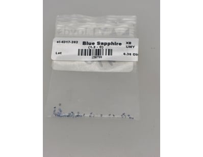 

BLUE SAPPHIRE LOT

0.30CTS
1.2MM - C


994434...