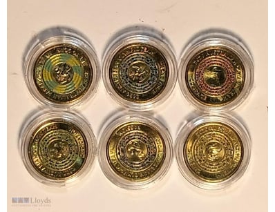 2020 $2 TOKYO OLYMPIC TEAM + PARALYPICS (5+1 SIX C...