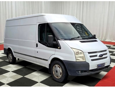 <b>2013 Ford Transit 350 LWB Mid Roof - White - Tu...