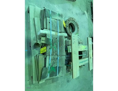Unused Heavy-duty industrial pump housing assembly...