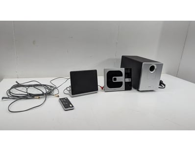 CD Sound System, TDK, Model: NX-03CDMP3-SV, Includ...