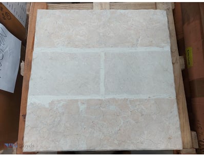 Set of 4 wall decoration tiles, 60 x 60 cm each. L...