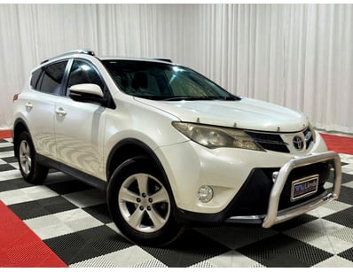 <b>2013 Toyota RAV4 Wagon - White - 136,040km - 2....