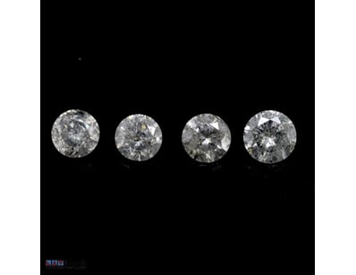 0.84CT TDW X 4, NATURAL DIAMONDS     

Round Brill...