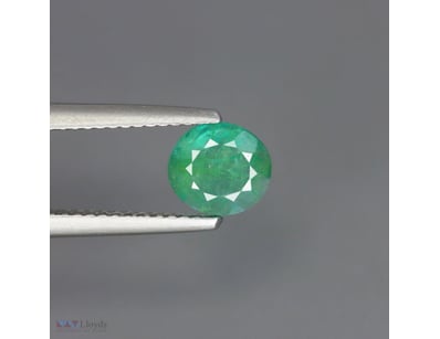 0.750CT NATURAL GRANDIDIERITE — TEAL OVAL CUT, UNH...