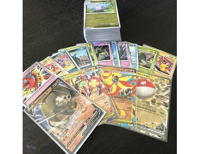 BULK POKÉMON CARDS INCLUDING MEGA EX, EX, V, HOLOS...